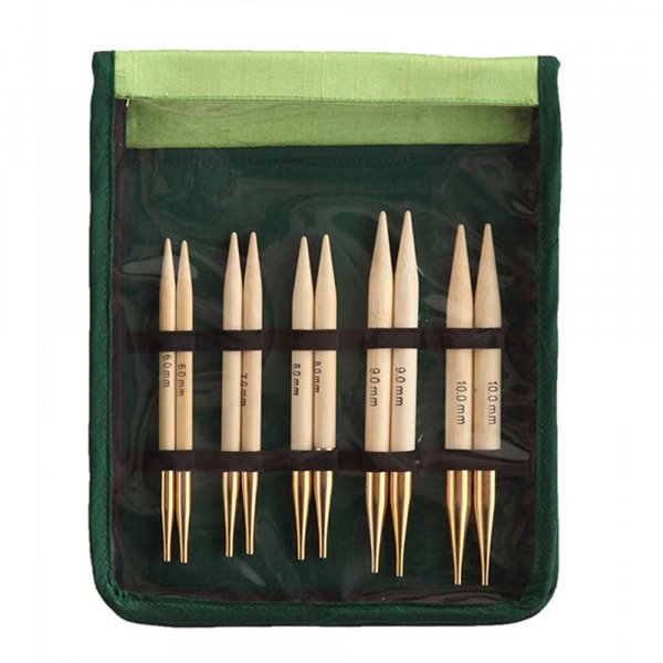 Neulesetti Bamboo - Puikkojen päät Chunky