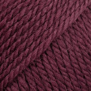 DROPS Alaska Uni Color -lanka - 50g - Luumuviininpunainen (81)