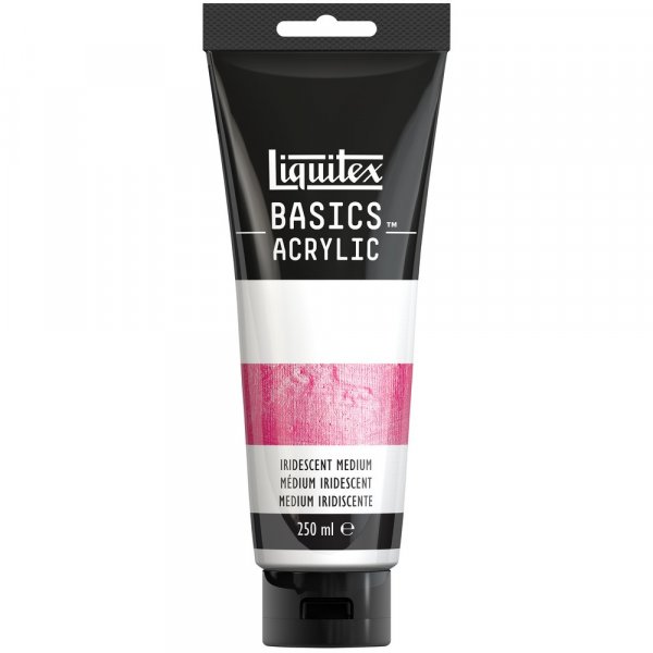 Akryylivliaine - Liquitex Basics -lisaineet - 250ml - Tube Iriscent Medium