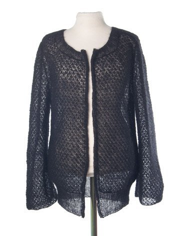 Neulekuvio - Neuletakki (ilmavat ompeleet)