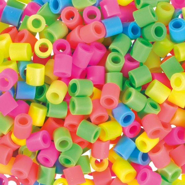 Nabbi Melt Beads Jumbo 10x10mm - 600 osaa pastellivreiss