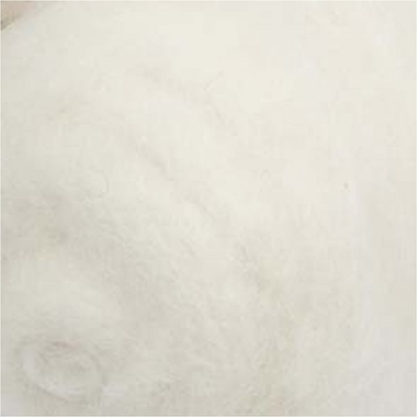 Karstattu villa - valkoinen - 100 g