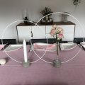 Asiakaskuva Metallirengas � 40 cm - valkoinen