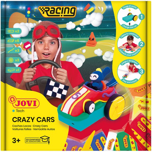 Savisetti - Jovi-tech Plastilina - Kilpa-autosarja sekavrej