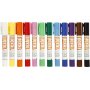 Playcolor Tekstiilimaali - sekavrej - 12 kpl