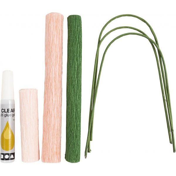 Mini DIY Kit Crepe Paper - Neilikat Mini DIY Kit Crepe Paper - Neilikat