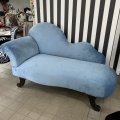 Asiakaskuva Polyesterisametti 150 cm - Dove blue