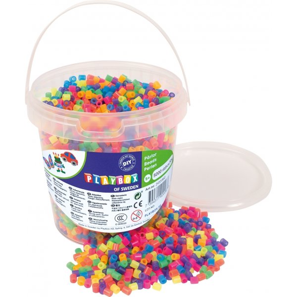 Putkihelmet neon - 5000 kpl