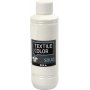 Tekstiili Kiinte tekstiilimaali - valkoinen - pllyste - 250 ml