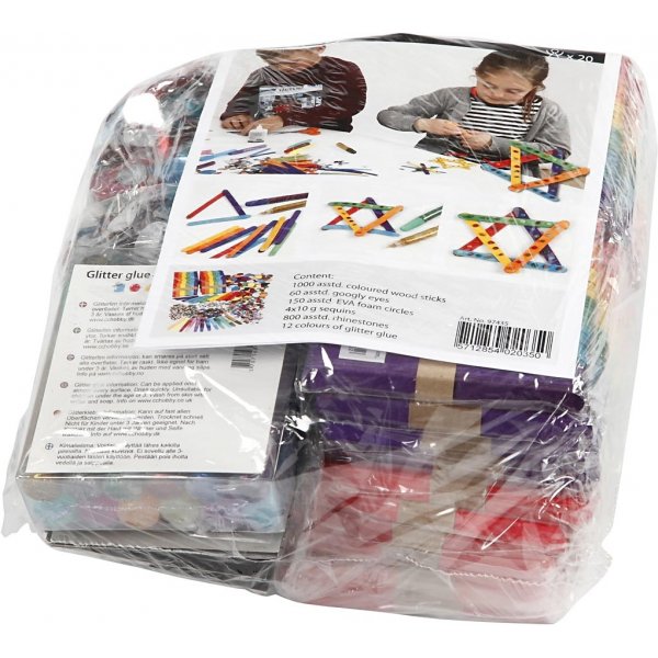 Glitteri ja puutikkuja - sekavrej