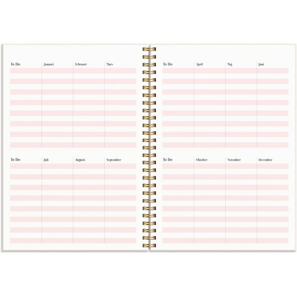 Kalenteri 24/25 - Life Planner Pinkki A5 Kalenteri 24/25 - Life Planner Pinkki A5