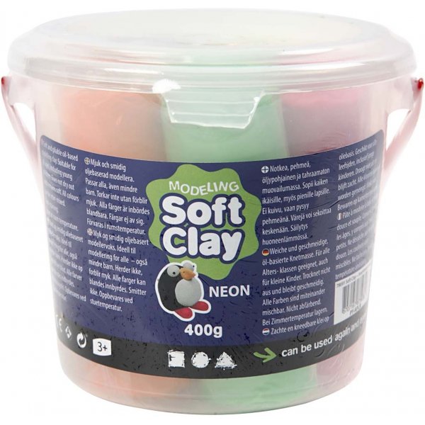 Malli - neonvärit - 400 g Malli - neonvärit - 400 g