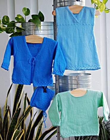 Neulekuvio - Kuvioitu neulemekko, neuletakki, pusero ja hattu Neulekuvio - Kuvioitu neulemekko, neuletakki, pusero ja hattu