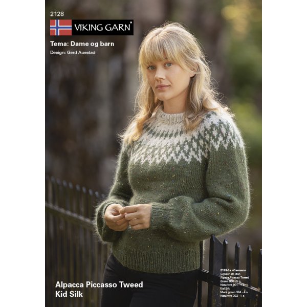 Kuvioluettelo Viking Kids & Ladies (2128) - Picasso Tweed & Kid Silk