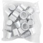 Valaisimen metallisiske - 12 mm - 20 kpl
