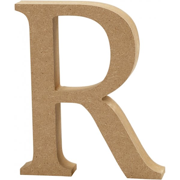Letter - 8 x 1,5 cm - R Letter - 8 x 1,5 cm - R
