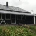 Asiakaskuva Kannertettu markiisikangas - Kannertettu tummanharmaa - 130 cm