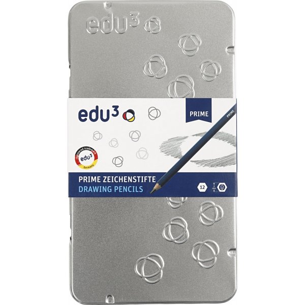 Edu Piirustuskynät - 4H-8B - 12 kpl Edu Piirustuskynät - 4H-8B - 12 kpl