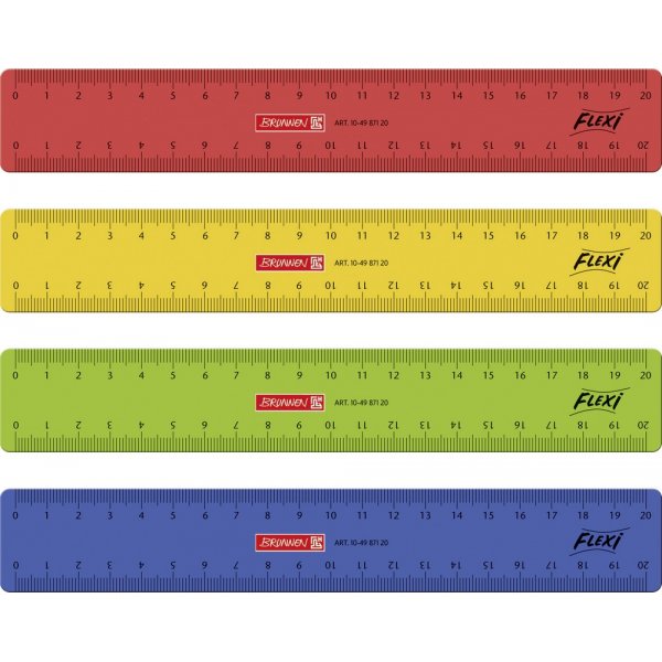 Viivain Flexi - 20 cm