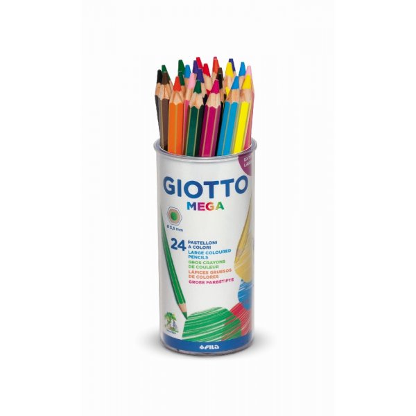 Värikynät Giotto Mega - 24 kpl