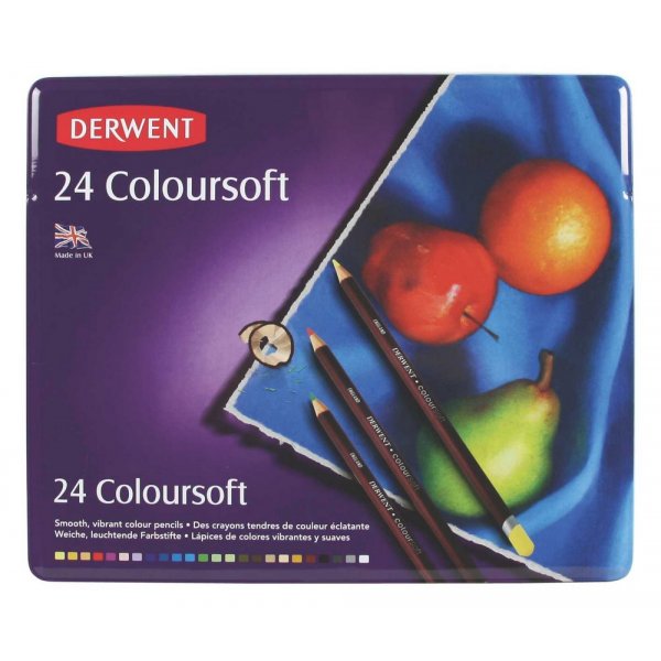 Derwent Colorsoft - 24 kyn