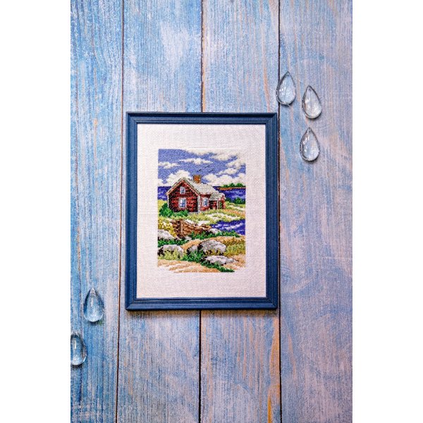 Kirjontasarja Canvas - Saaristomainen idylli