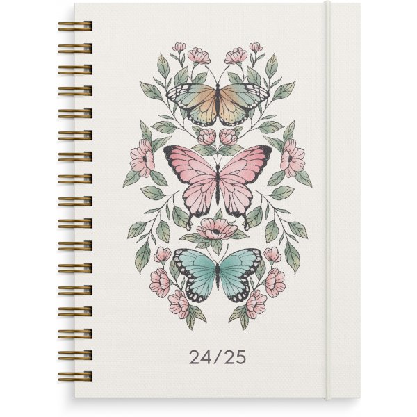 Kalenteri 24/25 Senator - A6 - Story Butterfly