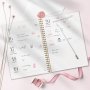 Kalenteri 24/25 - Life Planner Vaaleanpunainen