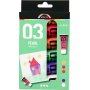 Koulumaali Akryyli - Metalli - tydentvt vrit - metalli - 6 x 20 ml