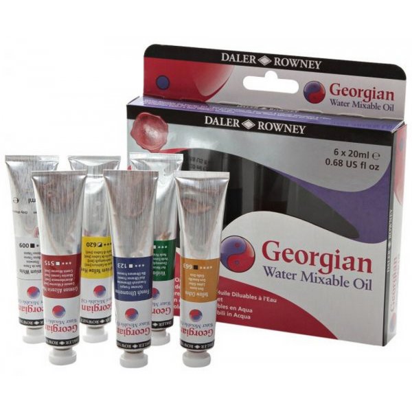 Aloitussarja vesipohjaiselle ljymaalille 20ml - 6 vri