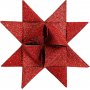 Thtinauhat - punainen - glitter, lakka - 6,5+11,5 cm - 40 nauhaa