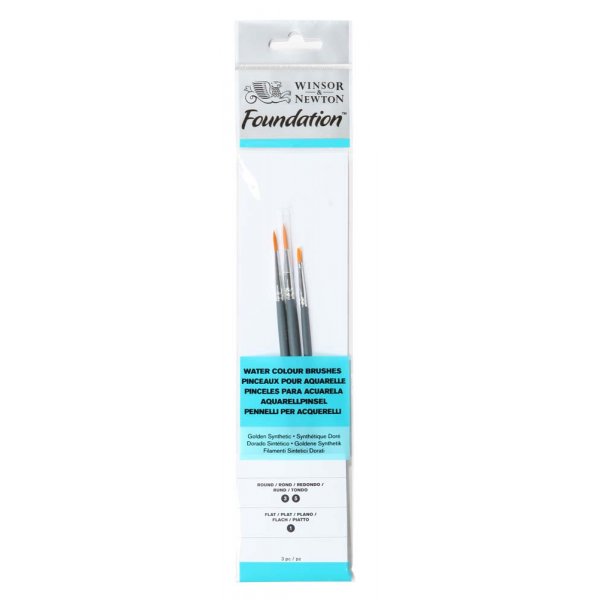 Synteettinen sivellinsarja W&N Foundation Watercolour - No. 11