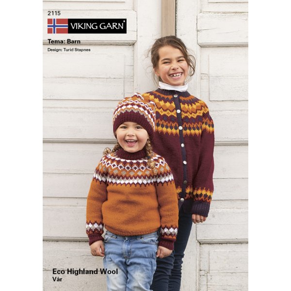 Kuvioluettelo Viking Barn (2115) - Highland Wool