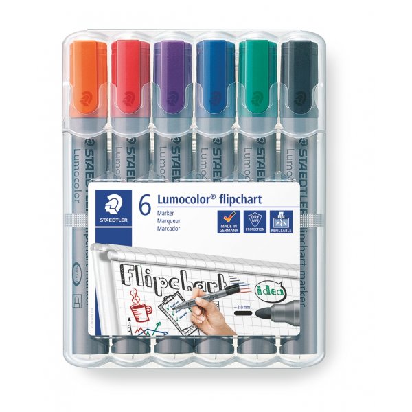 Flipchart-kyn 2 mm - 6 kyn