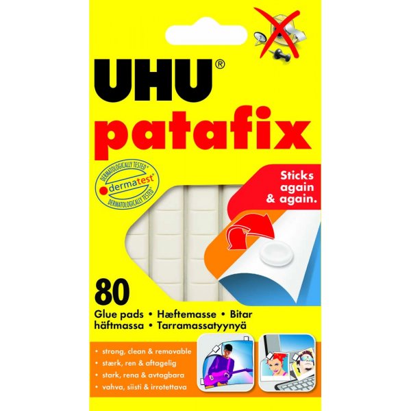 Liimamassa Patafix UHU - 80 kpl