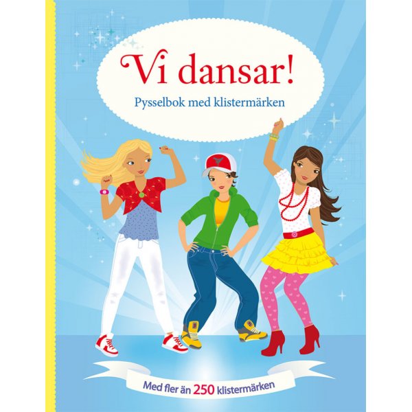 Me tanssimme! Pulmakirja tarroilla