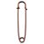Kilt pin messinki 76mm pronssilakka 1 kpl