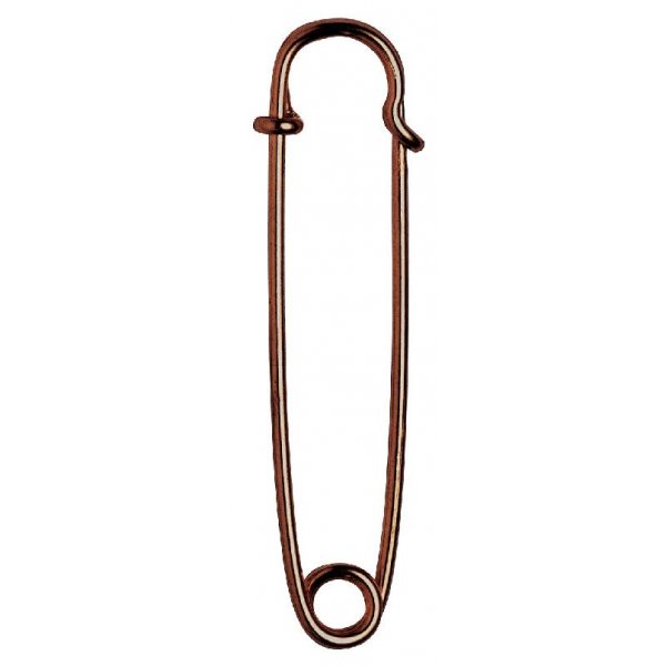 Kilt pin messinki 76mm pronssilakka 1 kpl