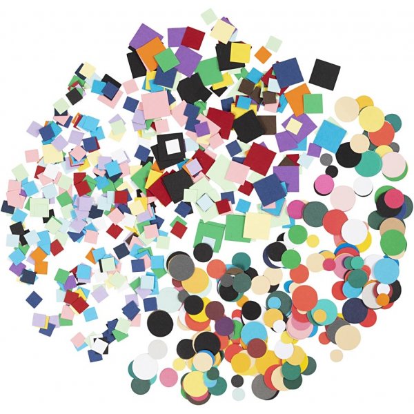 Pahvimosaiikki - sekavärit - 8 x 180 g Pahvimosaiikki - sekavärit - 8 x 180 g