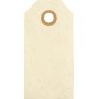 Manila tussit - kerma - 4 x 8 cm - 20 kpl
