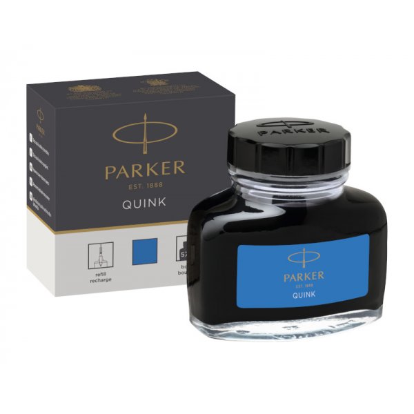 Muste Parker Quink - Pullo 57ml - Royal Blue