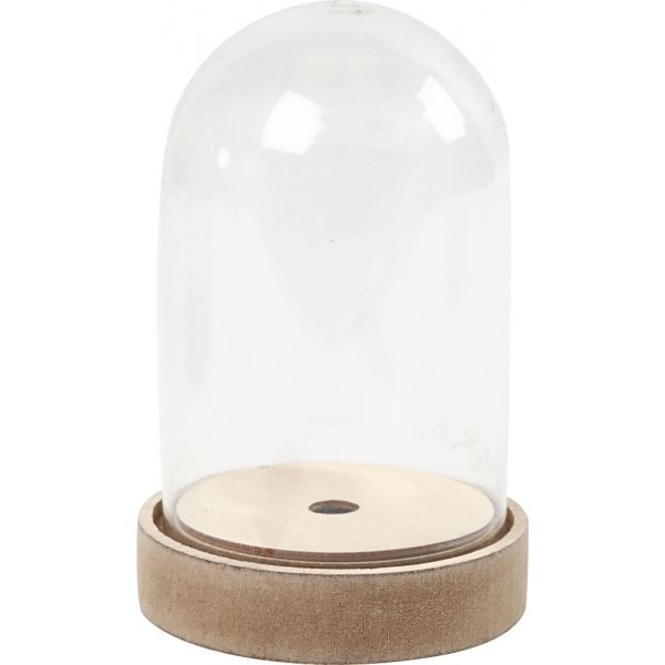 Kuppi puisella pohjalla - 8 cm