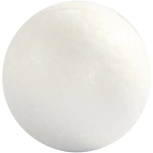 Styroksipallot - valkoinen - �3 cm - 10 kpl