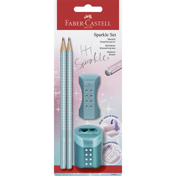 Kynsarja - Faber-Castell - Sparkle - BC+Acc. - Valtameri