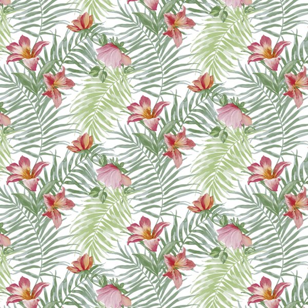 Vaha kangas PVC Fleur - Cerice