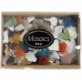Lasimosaiikki - sekavrit - Sislt voi vaihdella - 8-20 mm - 2 kg