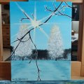 Asiakaskuva Puuvillakangas 260g - F12 61x50 cm