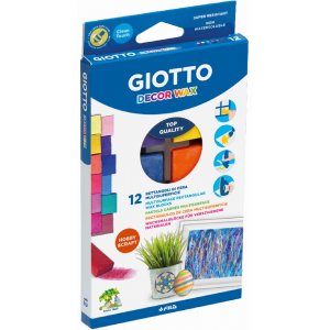 Väriliidut Giotto Decor Wax - 12 kpl Väriliidut Giotto Decor Wax - 12 kpl