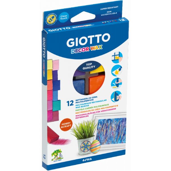 Vriliidut Giotto Decor Wax - 12 kpl