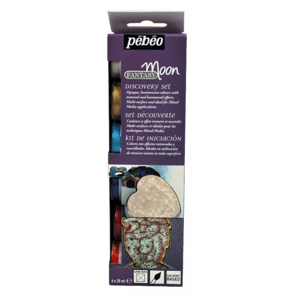 Sisustussetti - Pebeo - Fantasy Moon 6x20ml